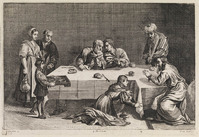KG 05564
<br/>
Christus in het huis van Simon de Farizeër
<br/>
<em>Kessel, Theodor van (ca. 1620-na 1660)</em>